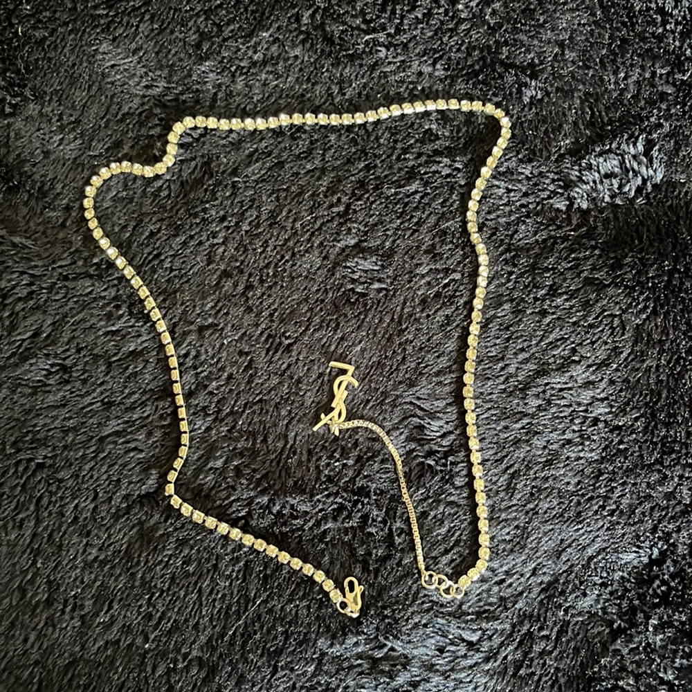 Saint Laurent Tennis Necklace